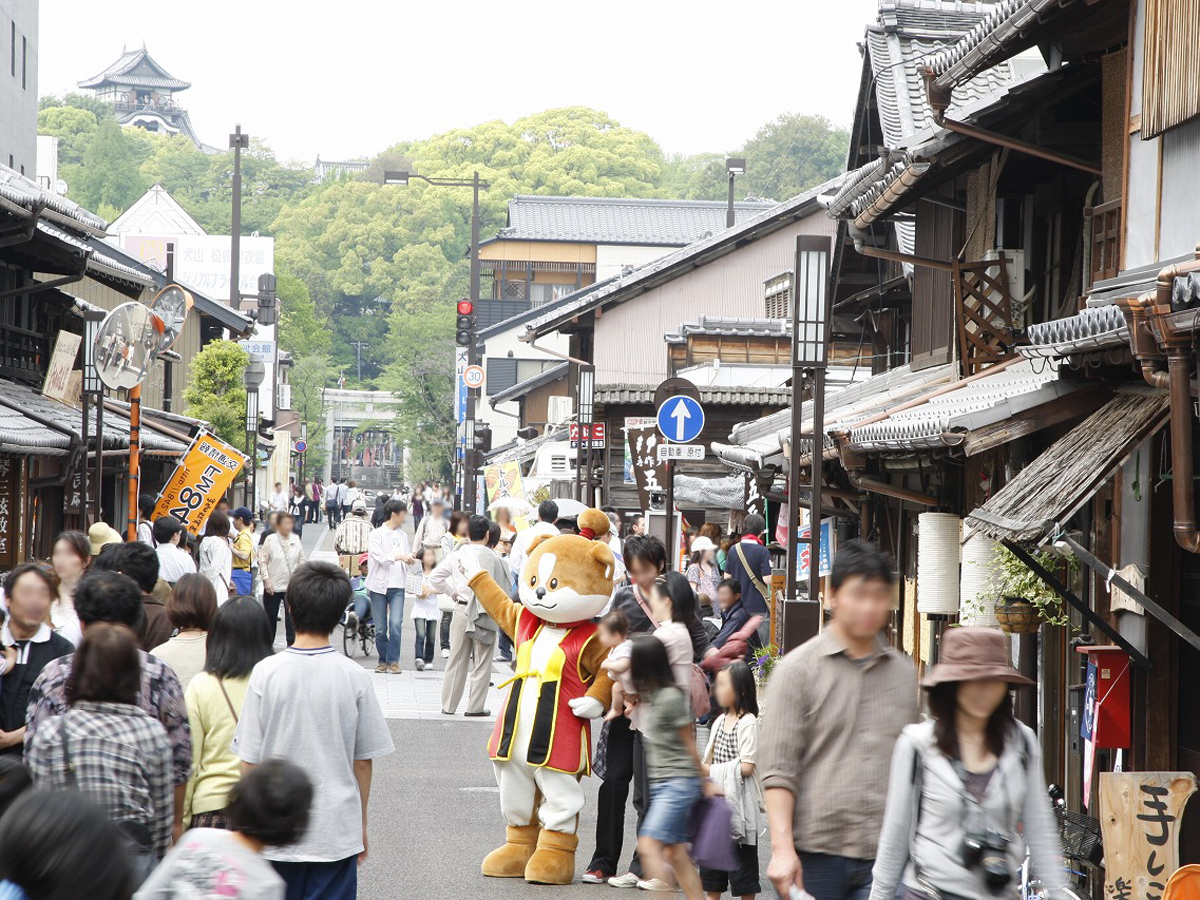 Quartier du château d'Inuyama