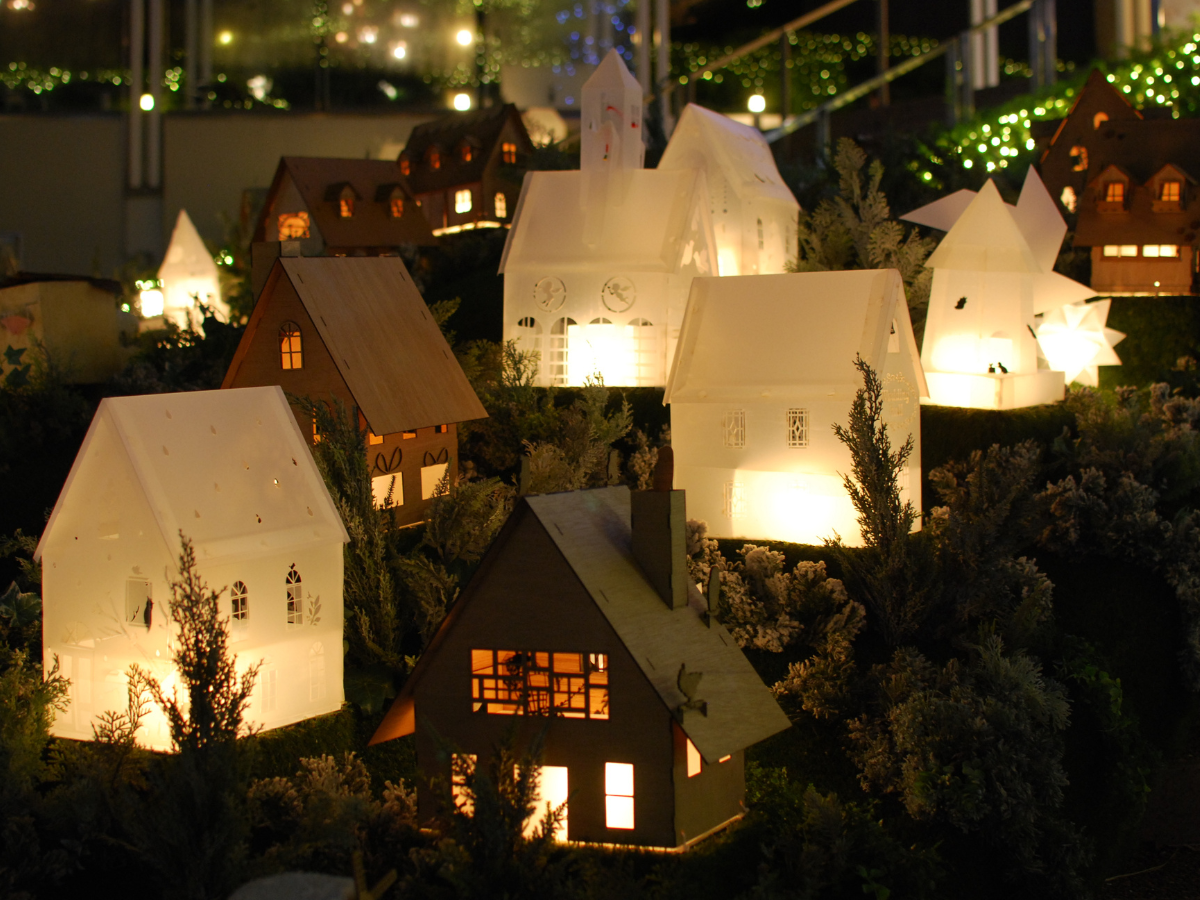 星丘露台商店街　圣诞灯光秀