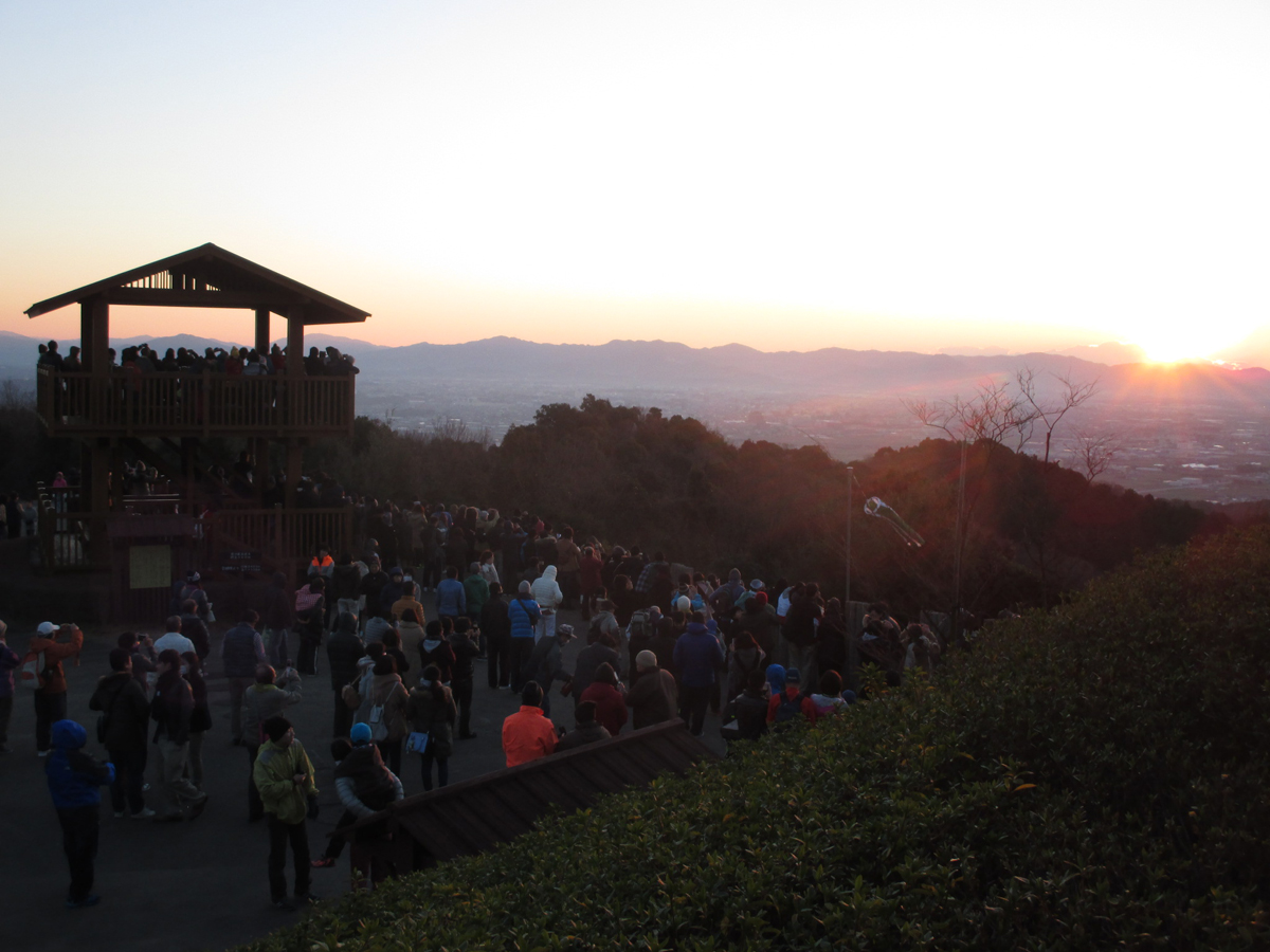 初日の出を見よう！（東三河ふるさと公園）