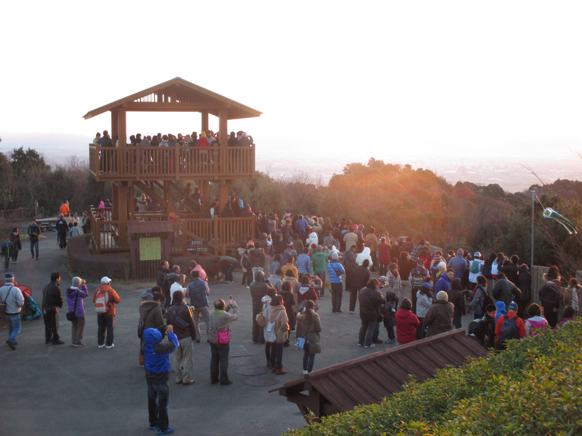 初日の出を見よう！（東三河ふるさと公園）