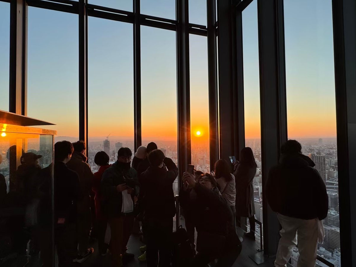 ミッドランドスクエアから初日の出を見よう