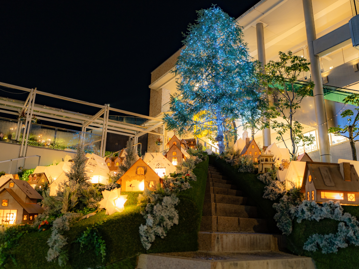 星丘露台商店街　圣诞灯光秀