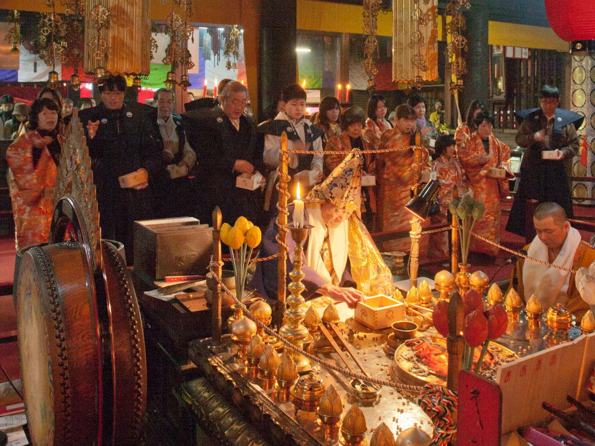 笠寺観音　節分会