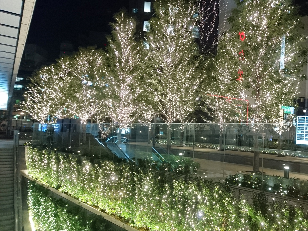 シンフォニー豊田ビル　イルミネーション