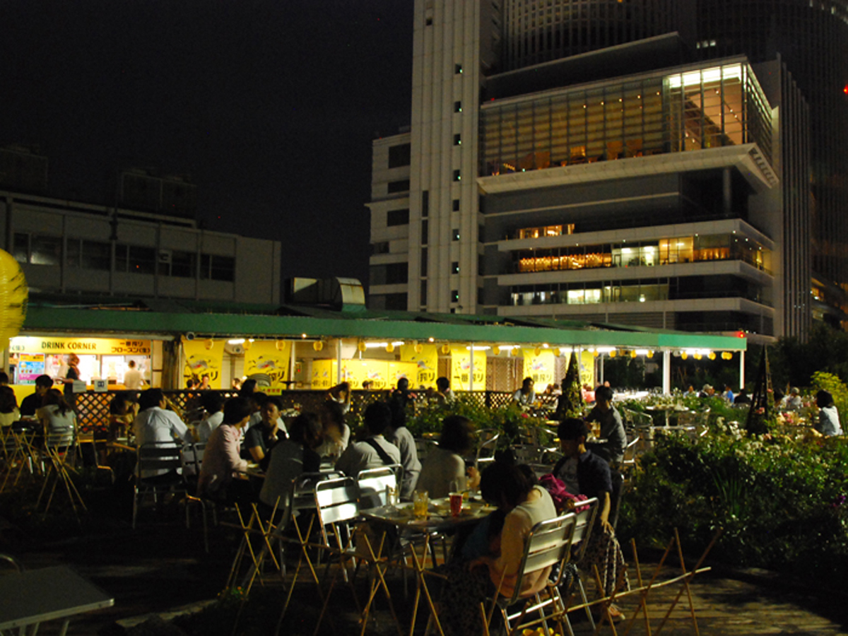 名鉄百貨店本店　屋上ビアガーデン