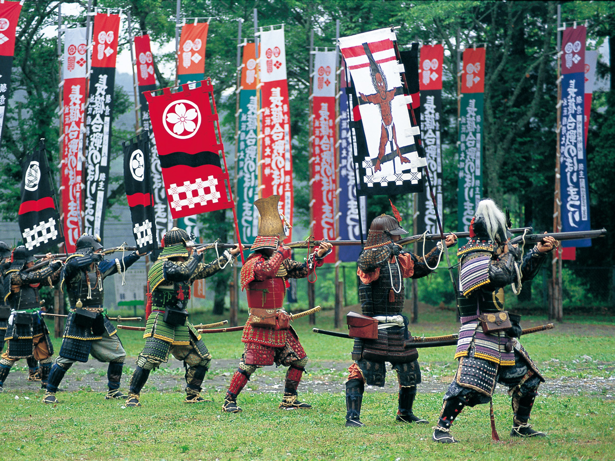 Nagashino Battle Flag Festival