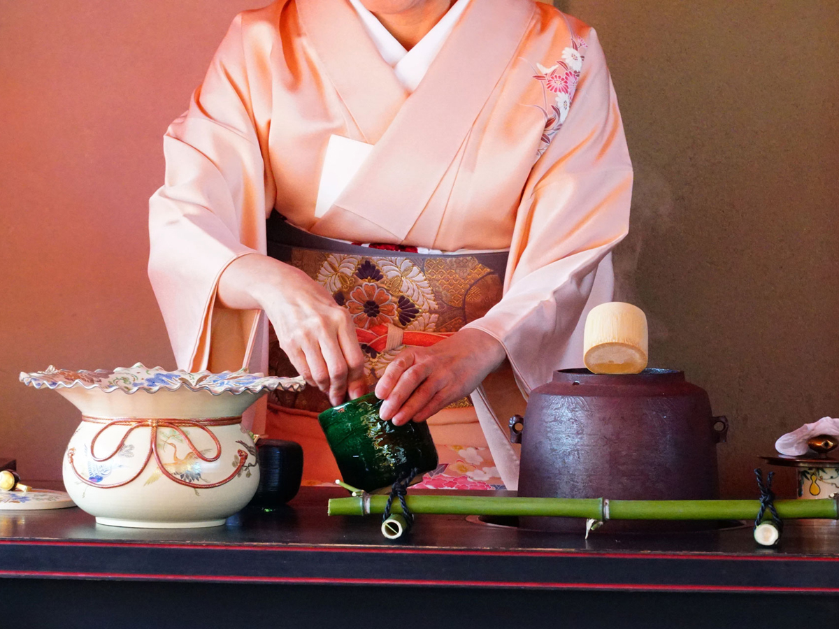 白鳥庭園的新年