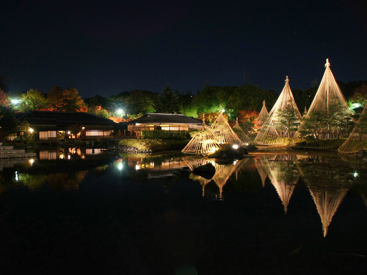白鳥庭園　“觀楓會 紅葉茶會”