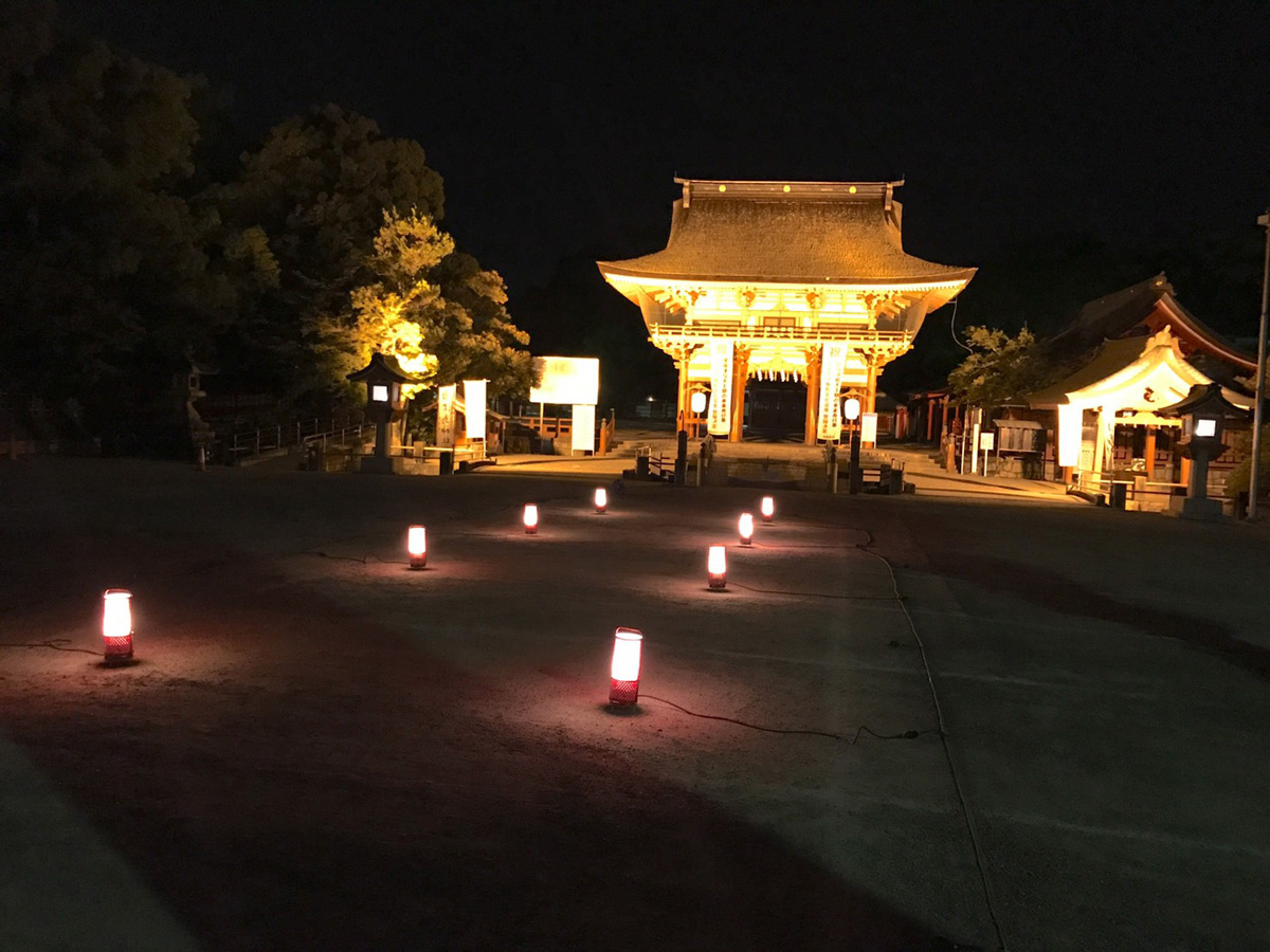 尾张津岛赏月灯路