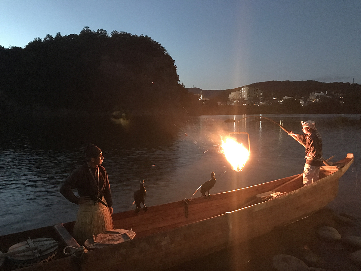 Kiso River cormorant fishing