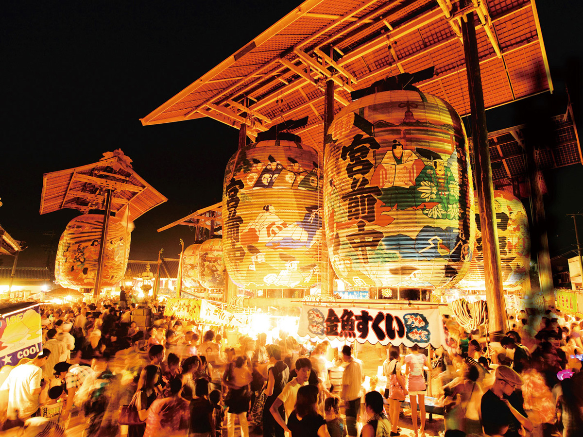 三河一色大燈籠祭