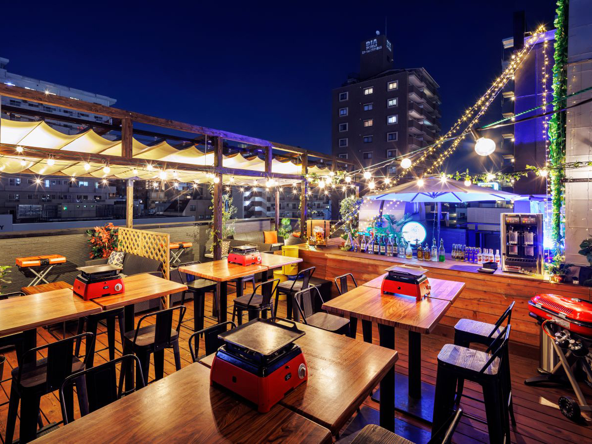 Beer Garden Urban, Kanayama Station Location