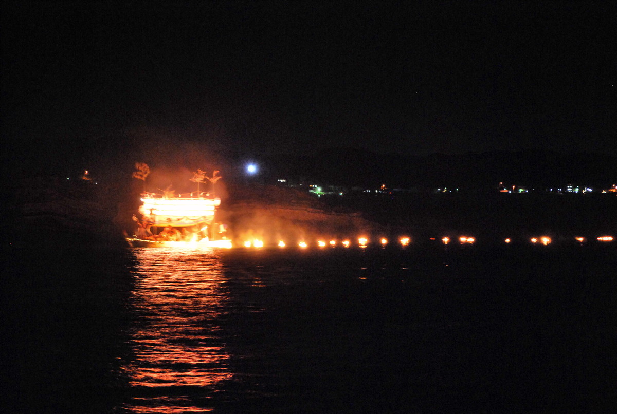 Himakajima Island Gion Festival and Fireworks