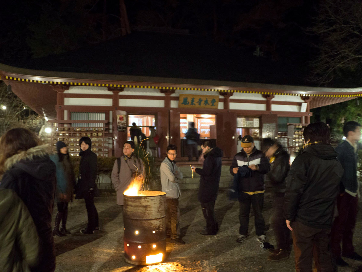 鳳來寺山　除夕夜敲鐘＆新年參拜