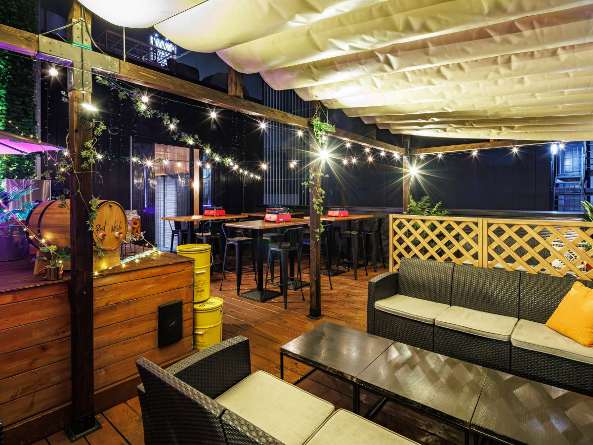 Beer Garden Urban, Kanayama Station Location