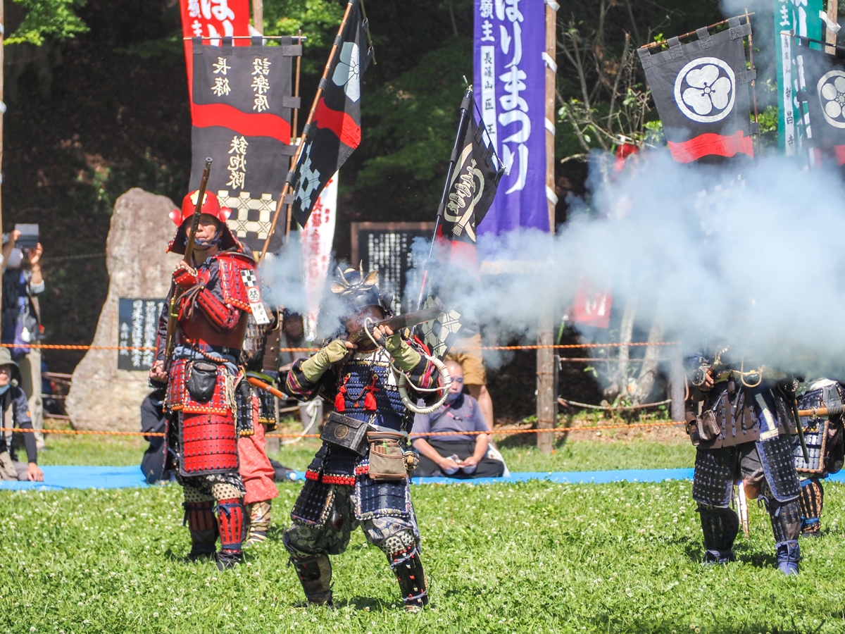 Nagashino Battle Flag Festival