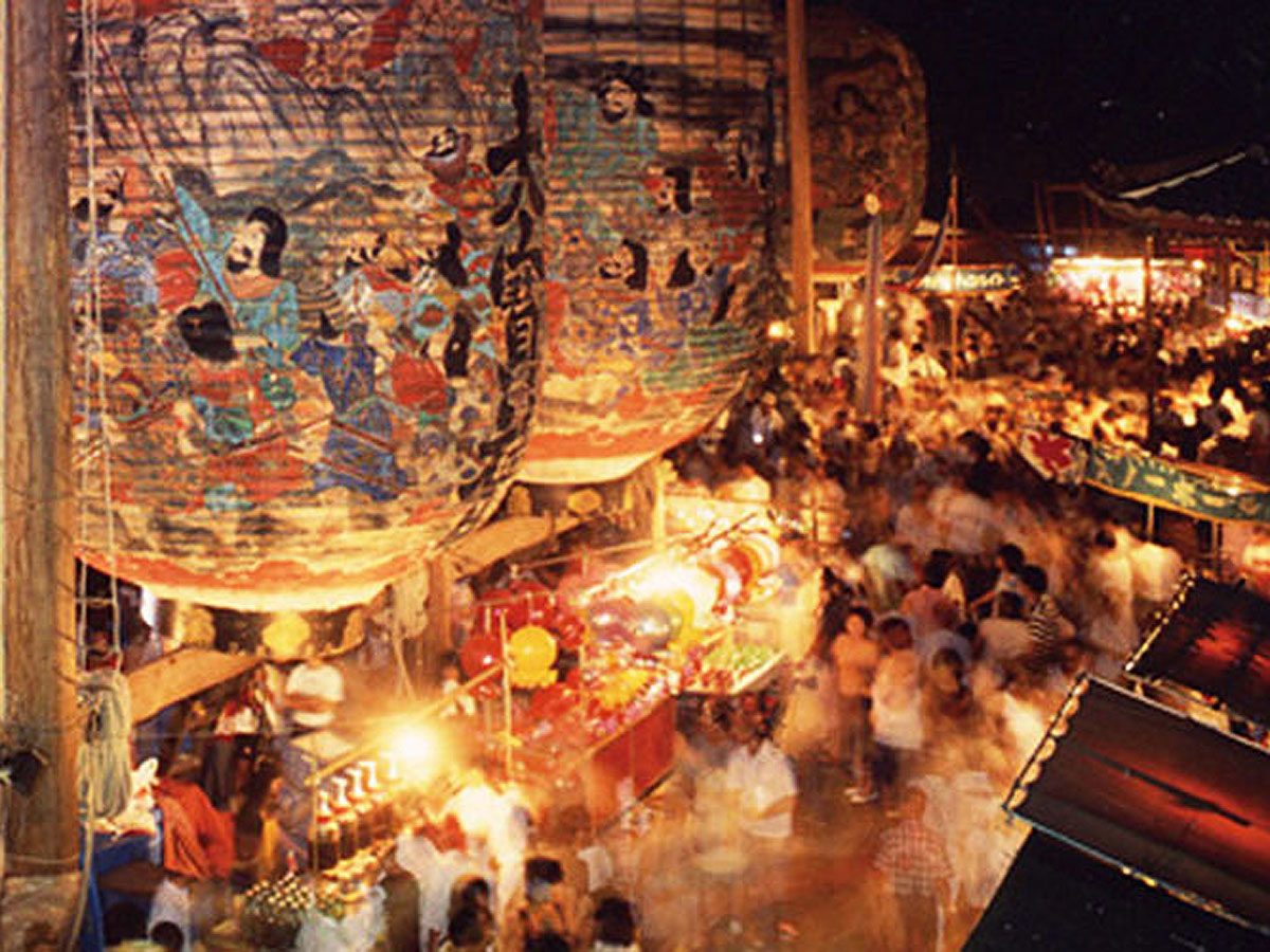 三河一色大灯笼祭
