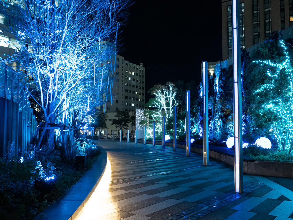 名古屋朗訊塔 冬季燈光秀