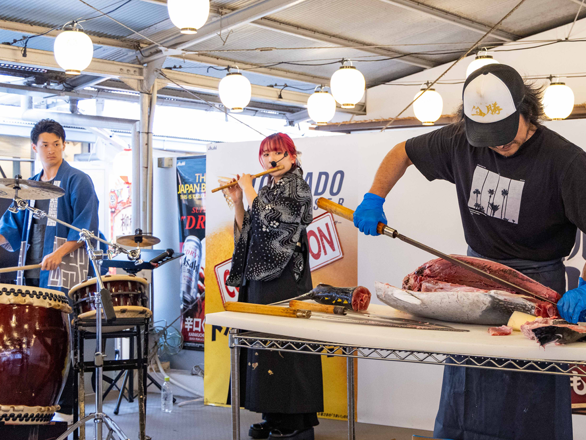 Yanagibashi Central Market Beer Garden