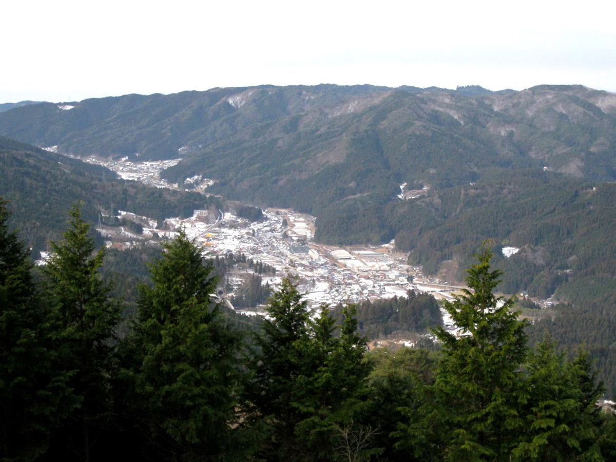 夏烧城山元旦登山