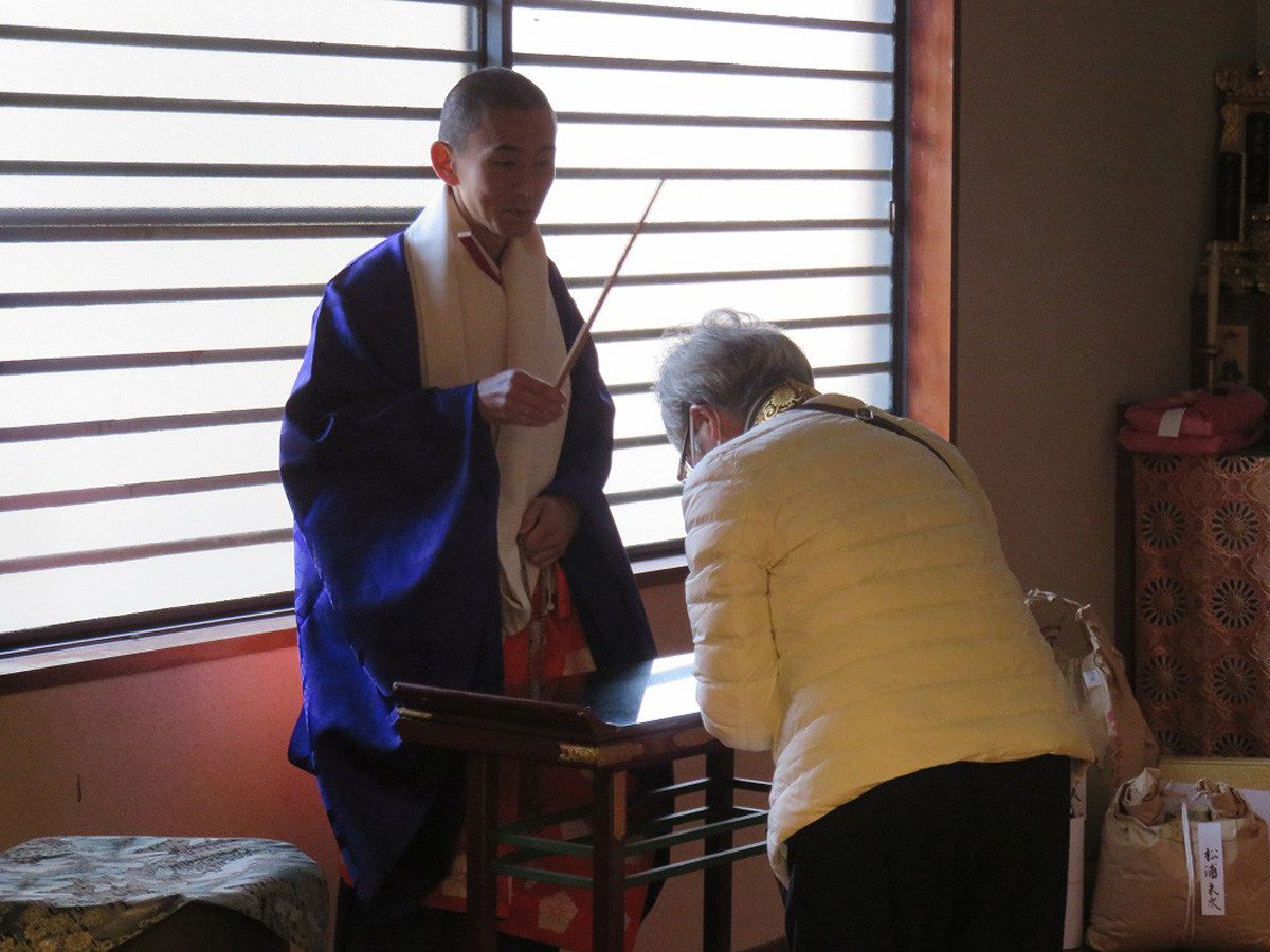 寂光院　秘仏観音　おいただき