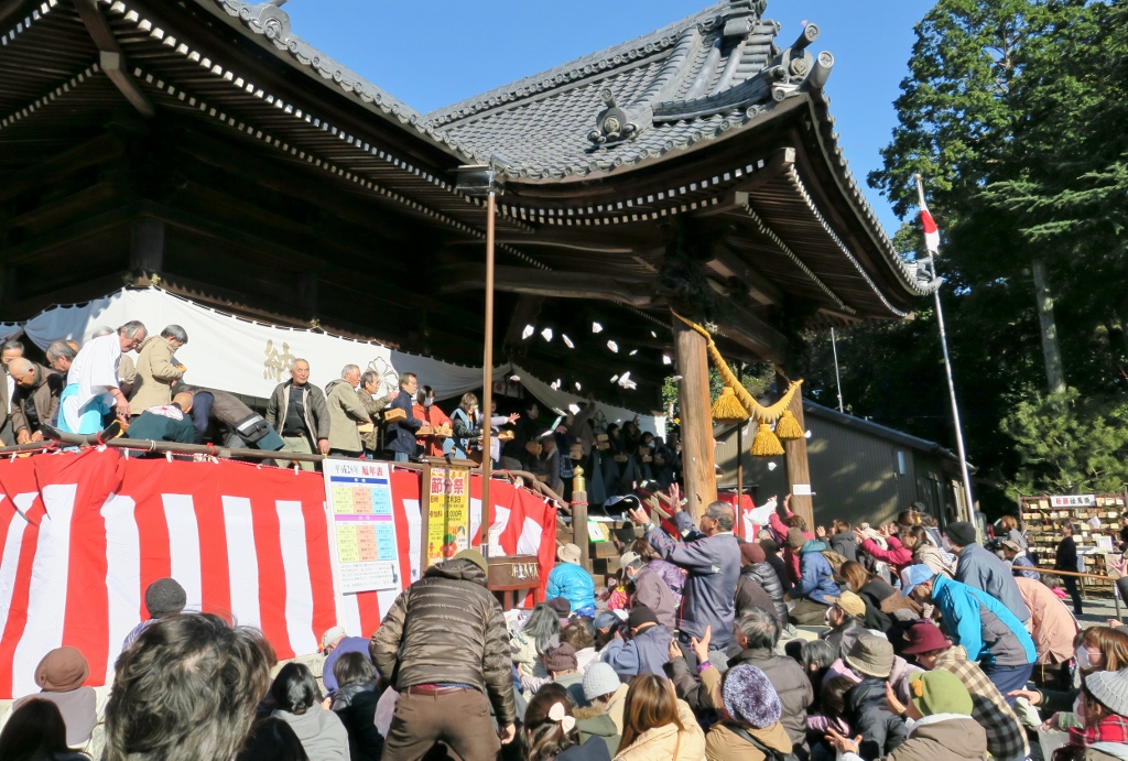 牟吕八幡宫　节分祭