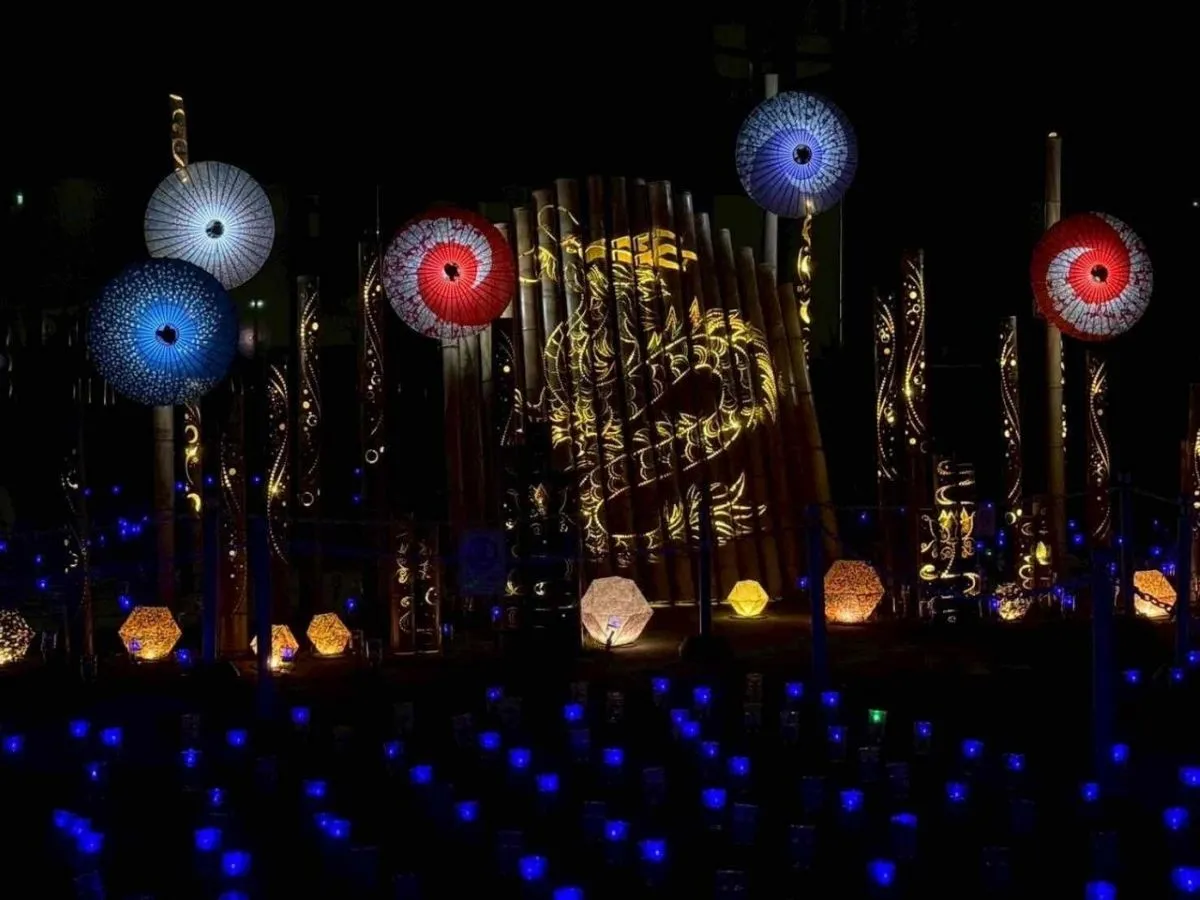 竹あかり「Tobishima Lights」
