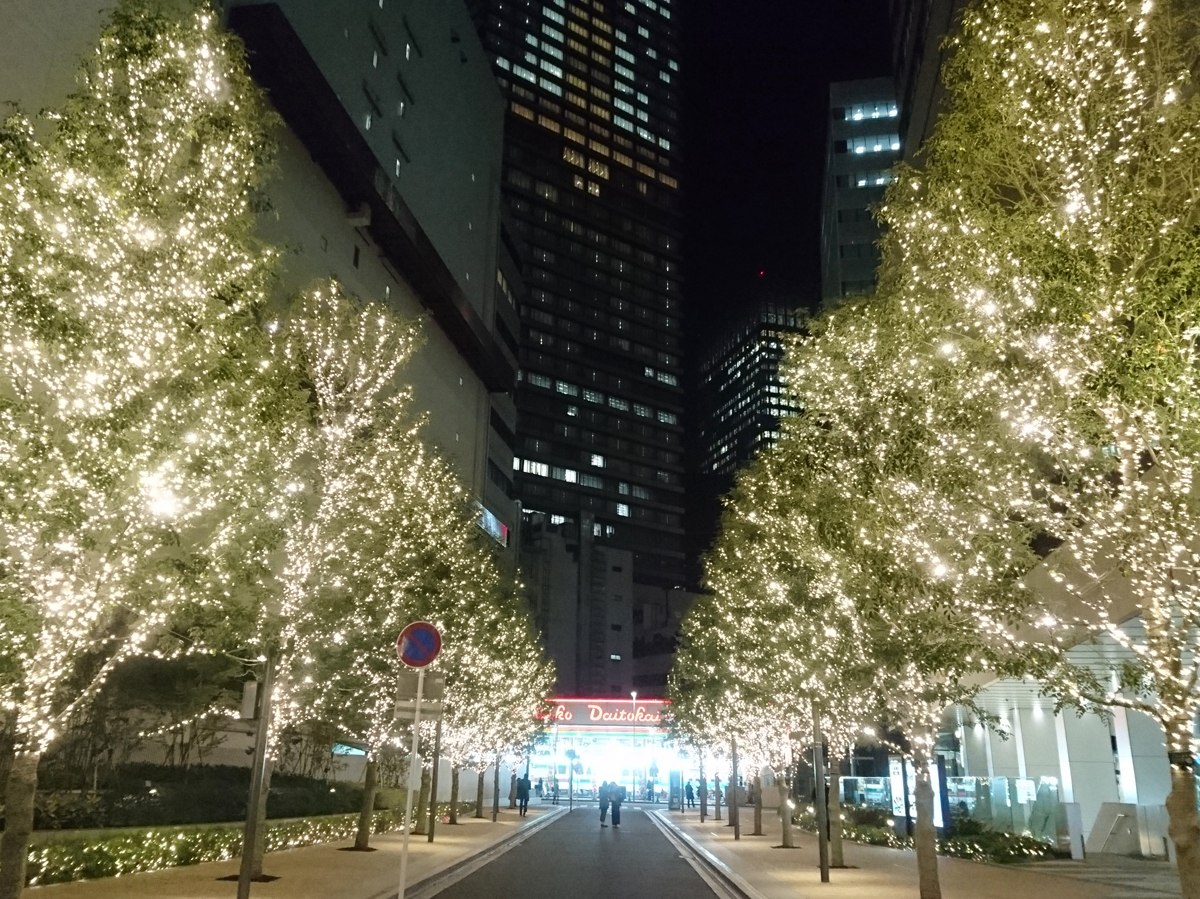 Symphony丰田大楼　灯光秀