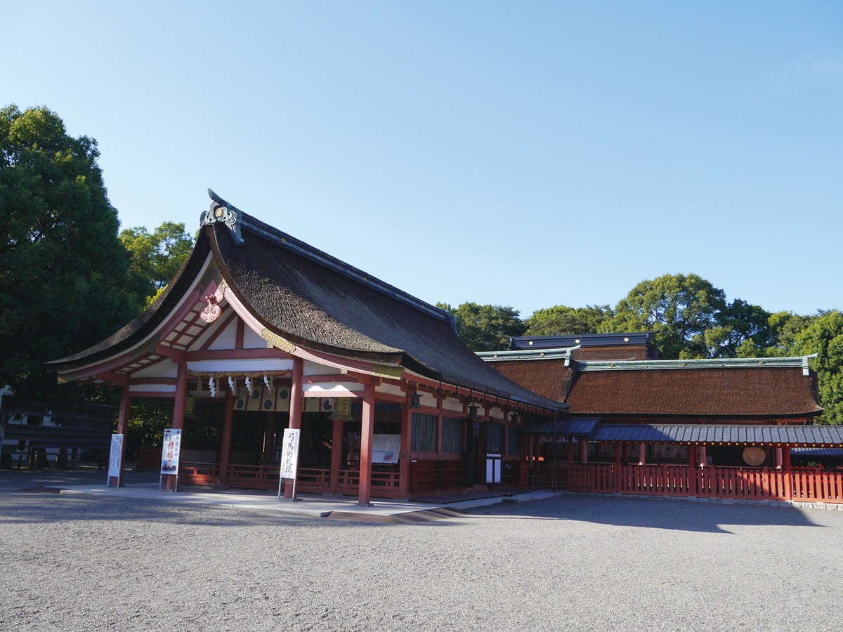 津島神社 新春交通安全祈願