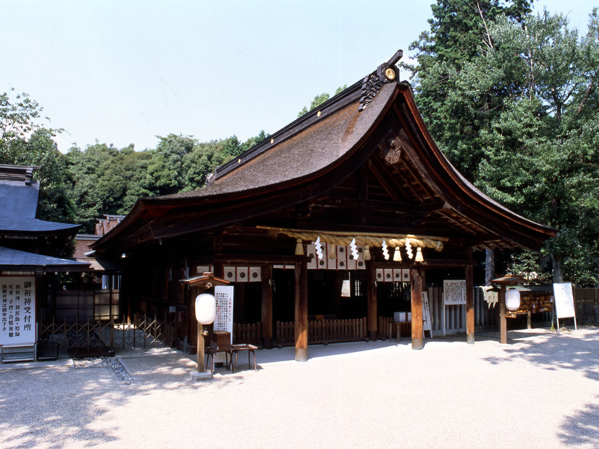 大縣神社「稚児社参」