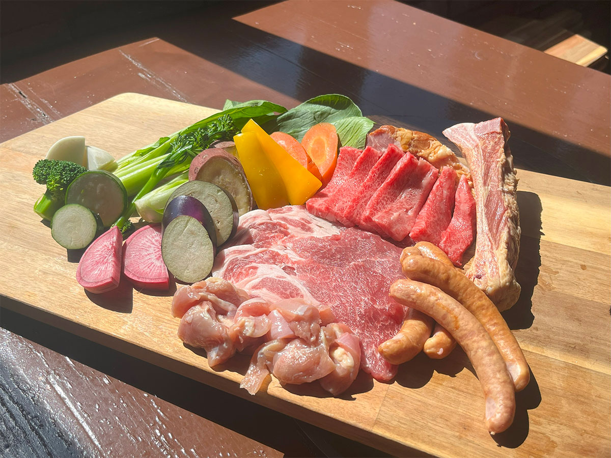 デンパーク　屋外BBQガーデン「ピクニック」