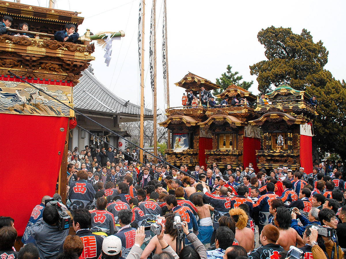 半田山車祭り