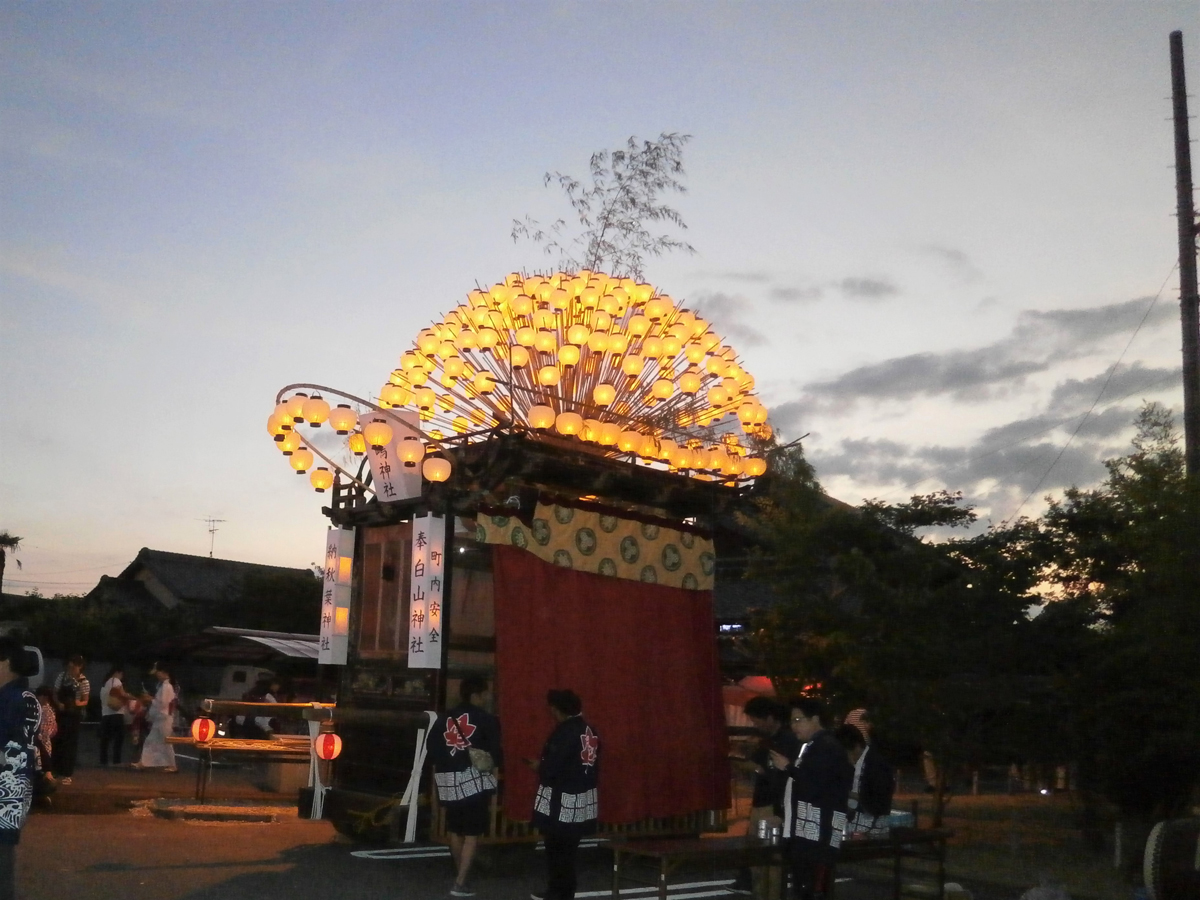 白山社祭礼