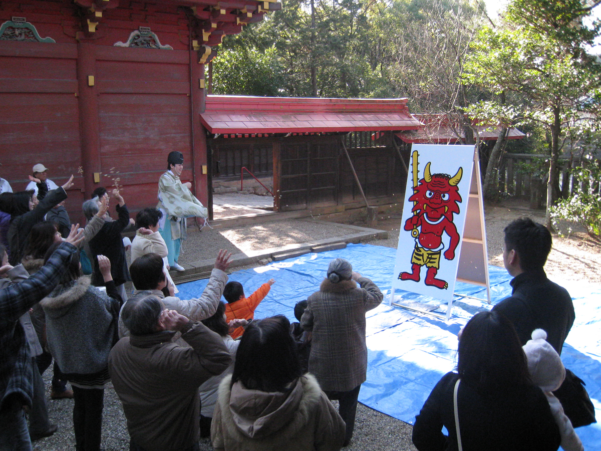 六所神社　 節分祭