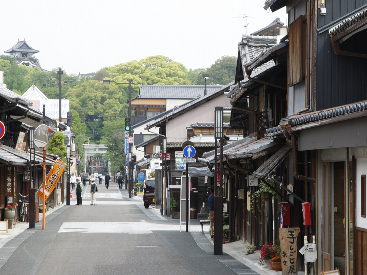犬山城下町