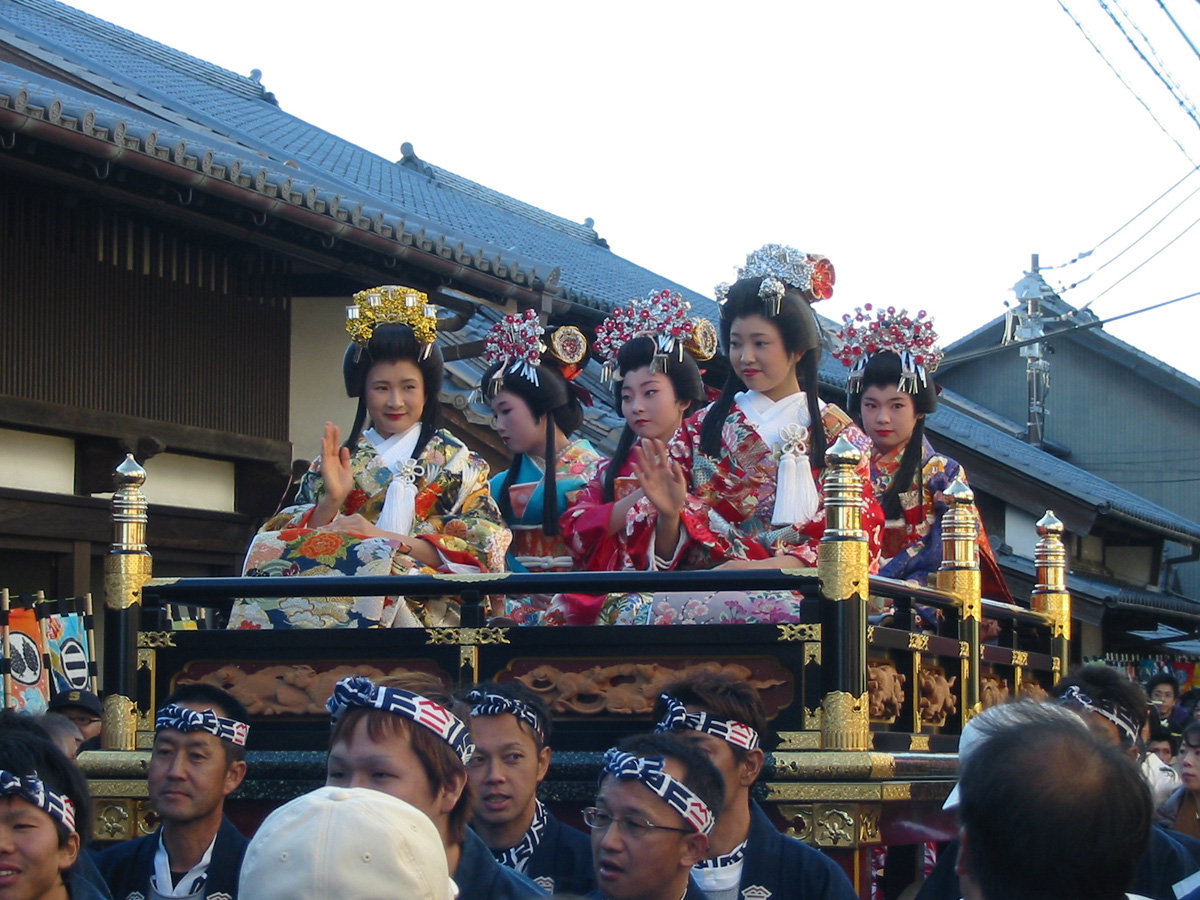 二川宿本阵祭　大名队列游行