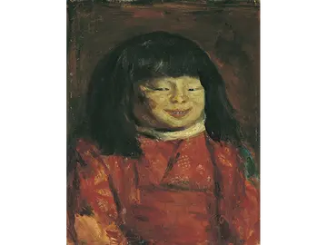 岸田劉生《笑ふ麗子》1922 メナード美術館蔵