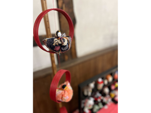 酒蔵の吊るし雛