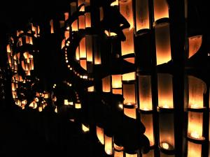 大興寺大日竹灯籠祭
