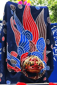 大脇の梯子獅子