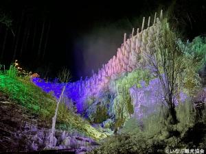 稲武地区の氷瀑