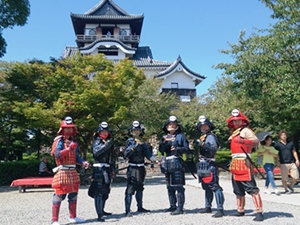 犬山城下町イケメン甲冑隊参上！！