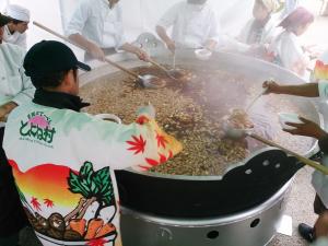 いも煮会in茶臼山