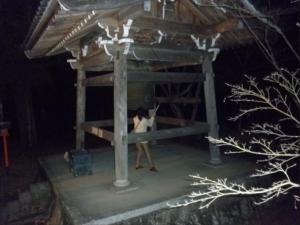 寂光院　除夜の鐘