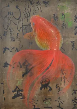 深堀隆介展「金魚の唄」