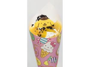ポムポムプリンクレープ