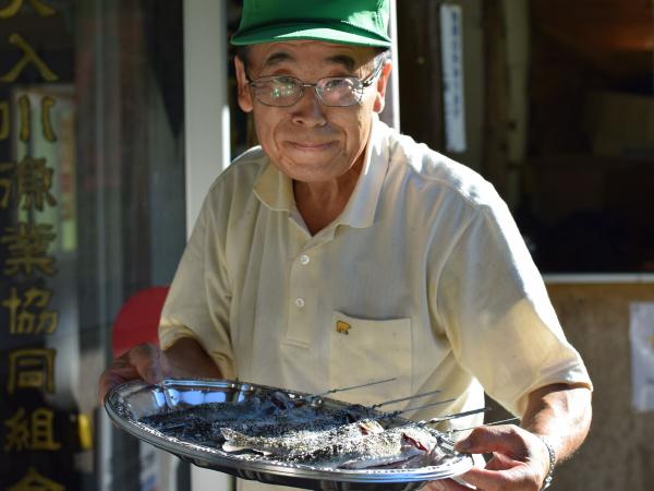 渓流マスツリ場