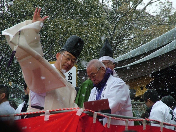 真清田神社　節分祭