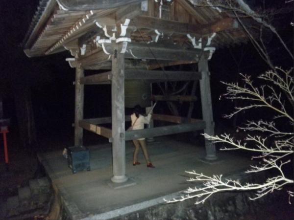 寂光院　除夜の鐘