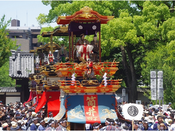 徳川園山車揃え